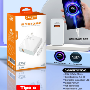 CARGADOR SUPER XIAOM C8