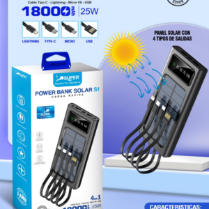 Power bank solar S1