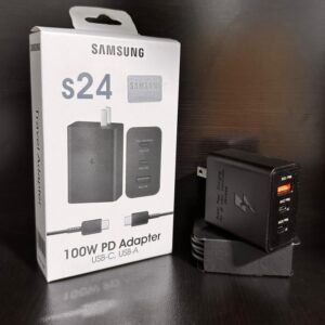 CARGADOR SAMSUNG S23 100W 3 PUERTOS PD TIPO C